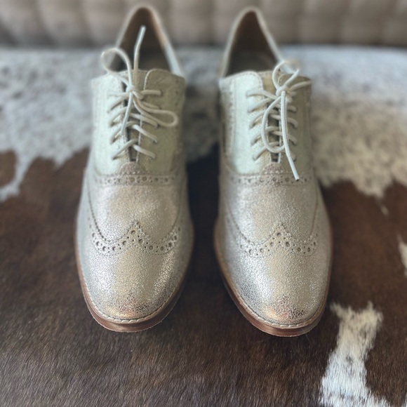 Cole Haan oxfords size 8 GOLD! - Picture 4 of 5